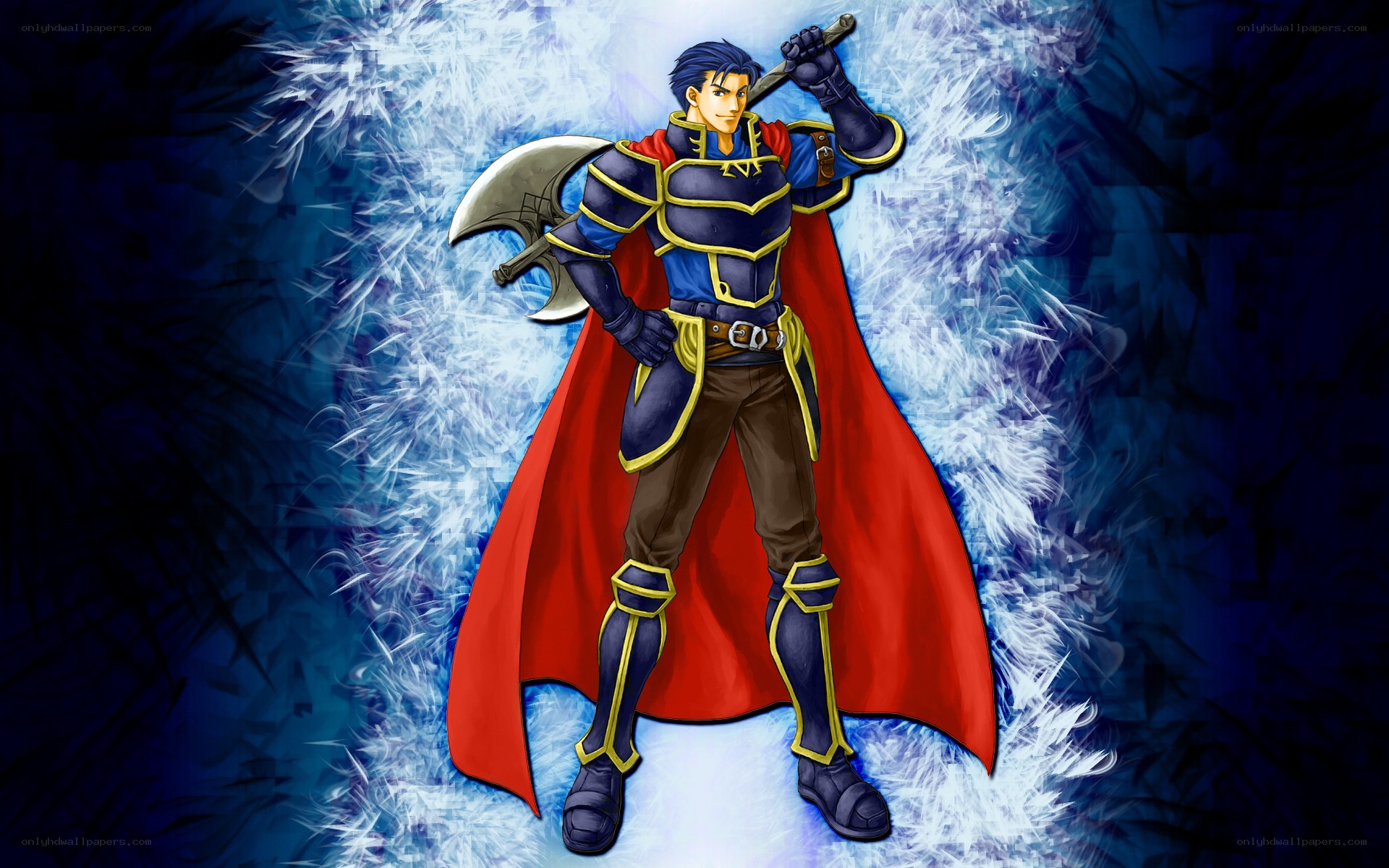 fantasy warrior with axe