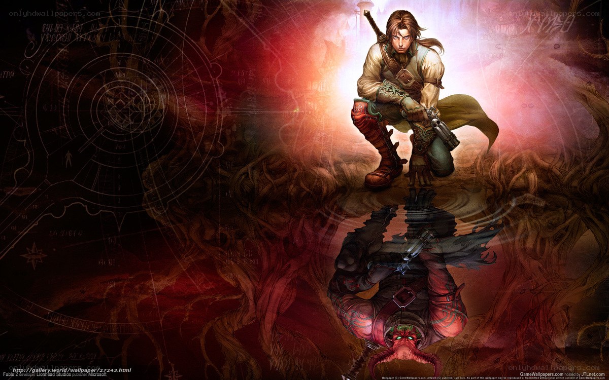 fantasy warrior with gun