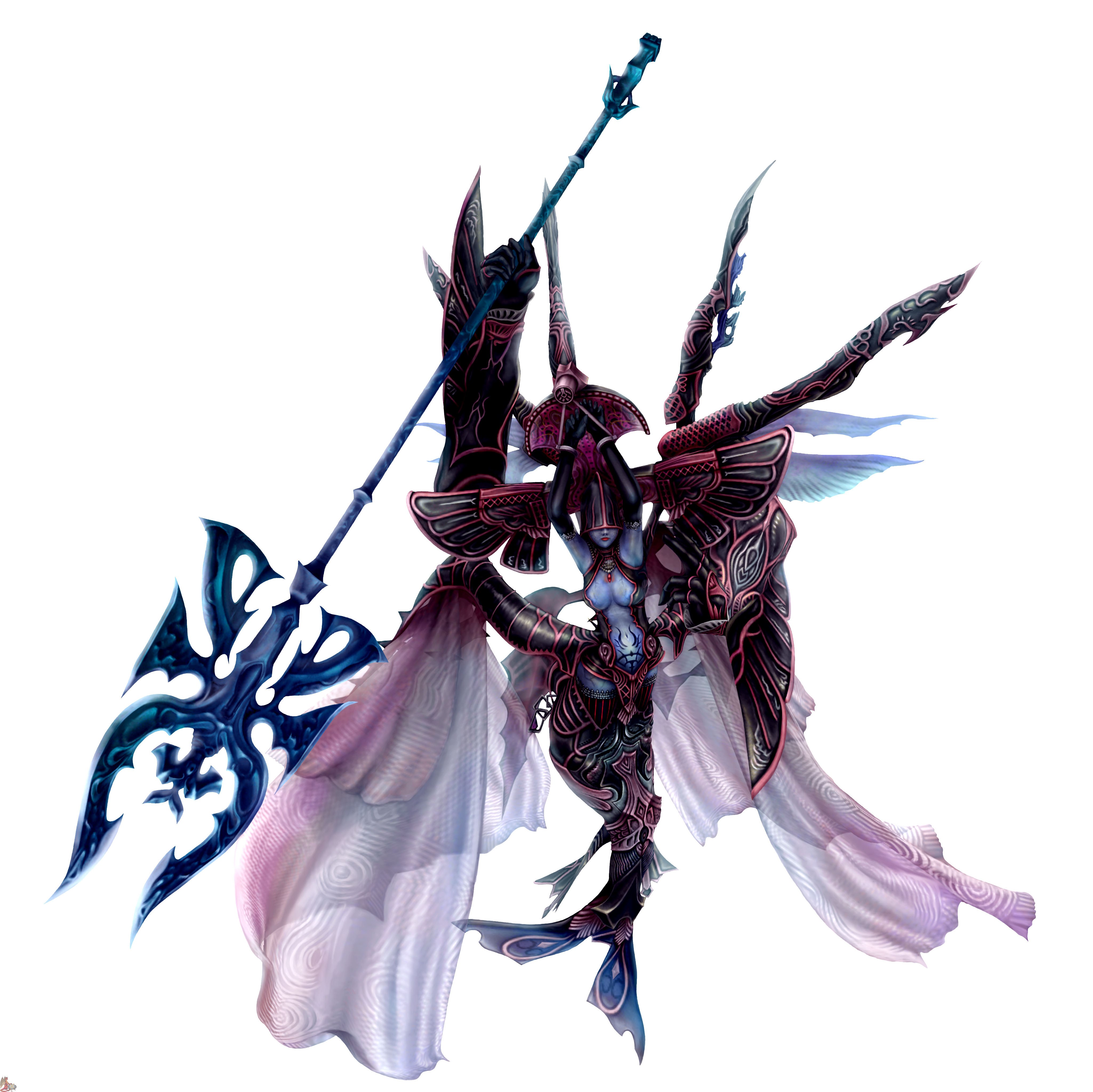fantasy warrior with spear