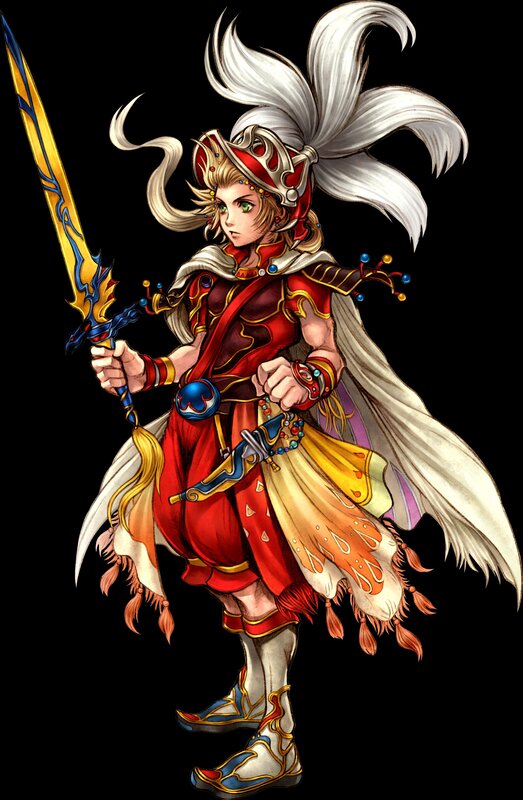 fantasy warrior with sword