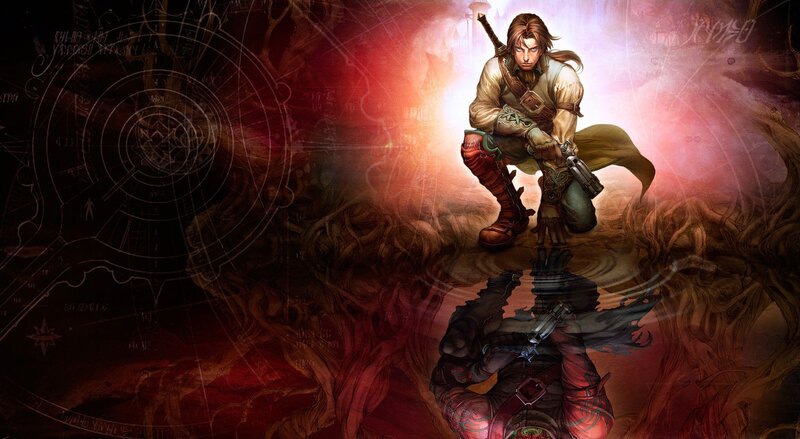 fantasy warrior with sword