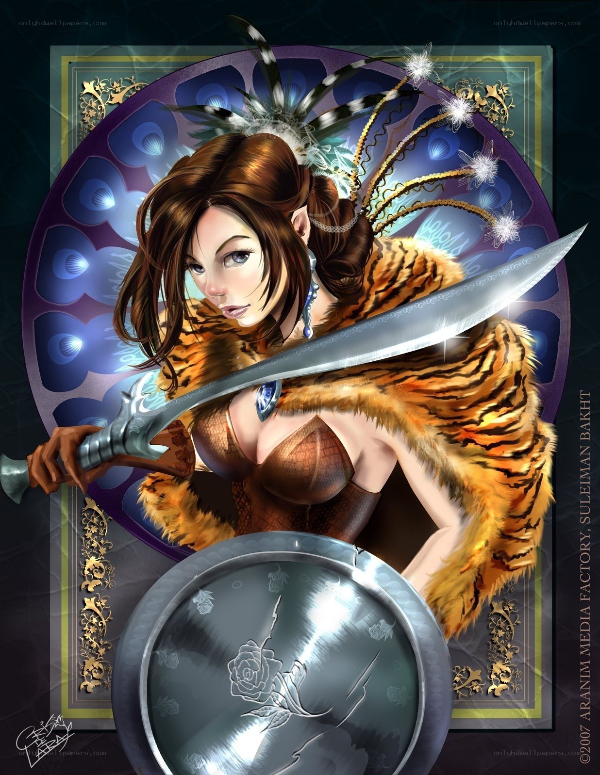 fantasy warrior woman