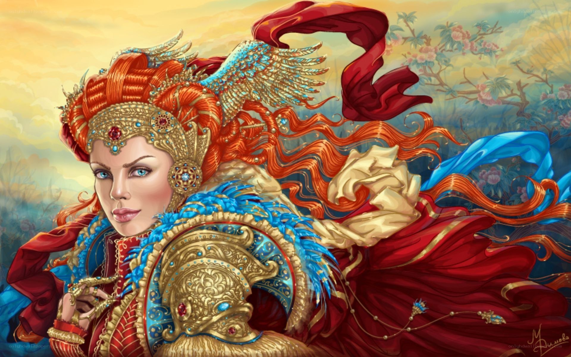 fantasy warrior woman