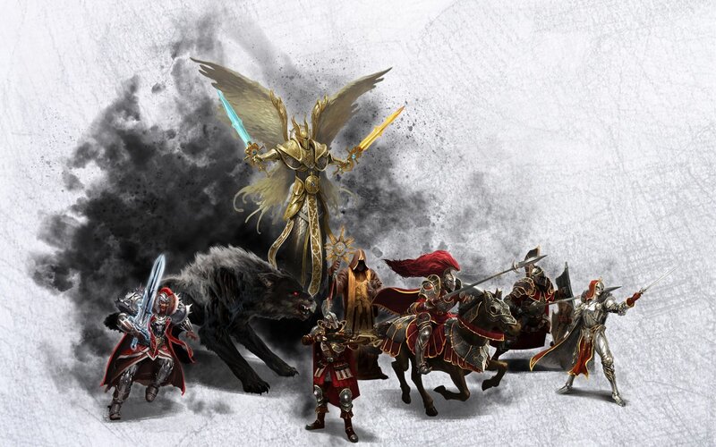 Fantasy Warriors and Angel