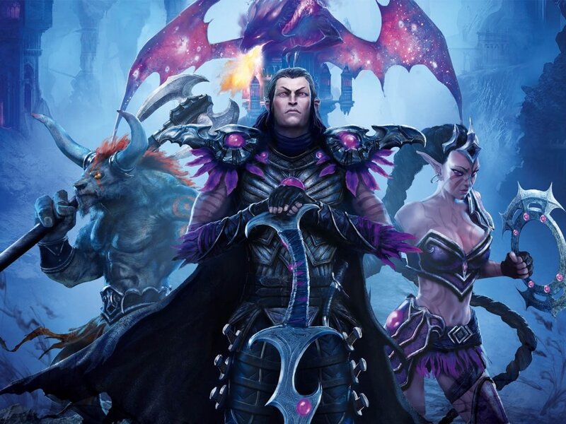 Fantasy Warriors and Demon