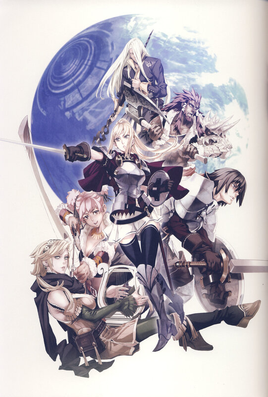 fantasy warriors group portrait