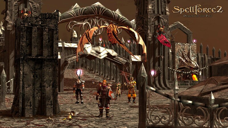 Fantasy Warriors in a Fortress