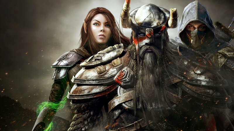 fantasy warriors in battle