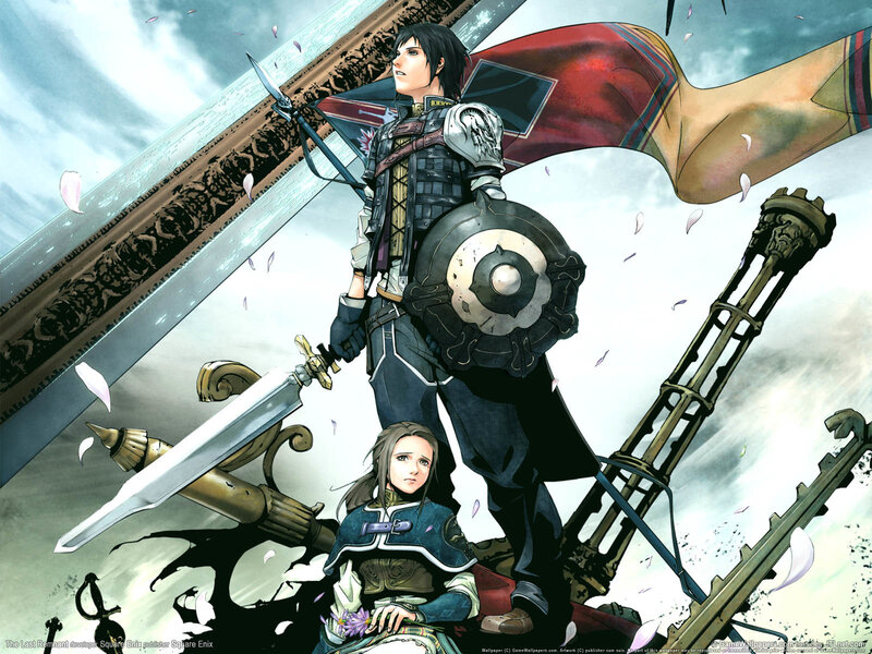 Fantasy warriors in battle