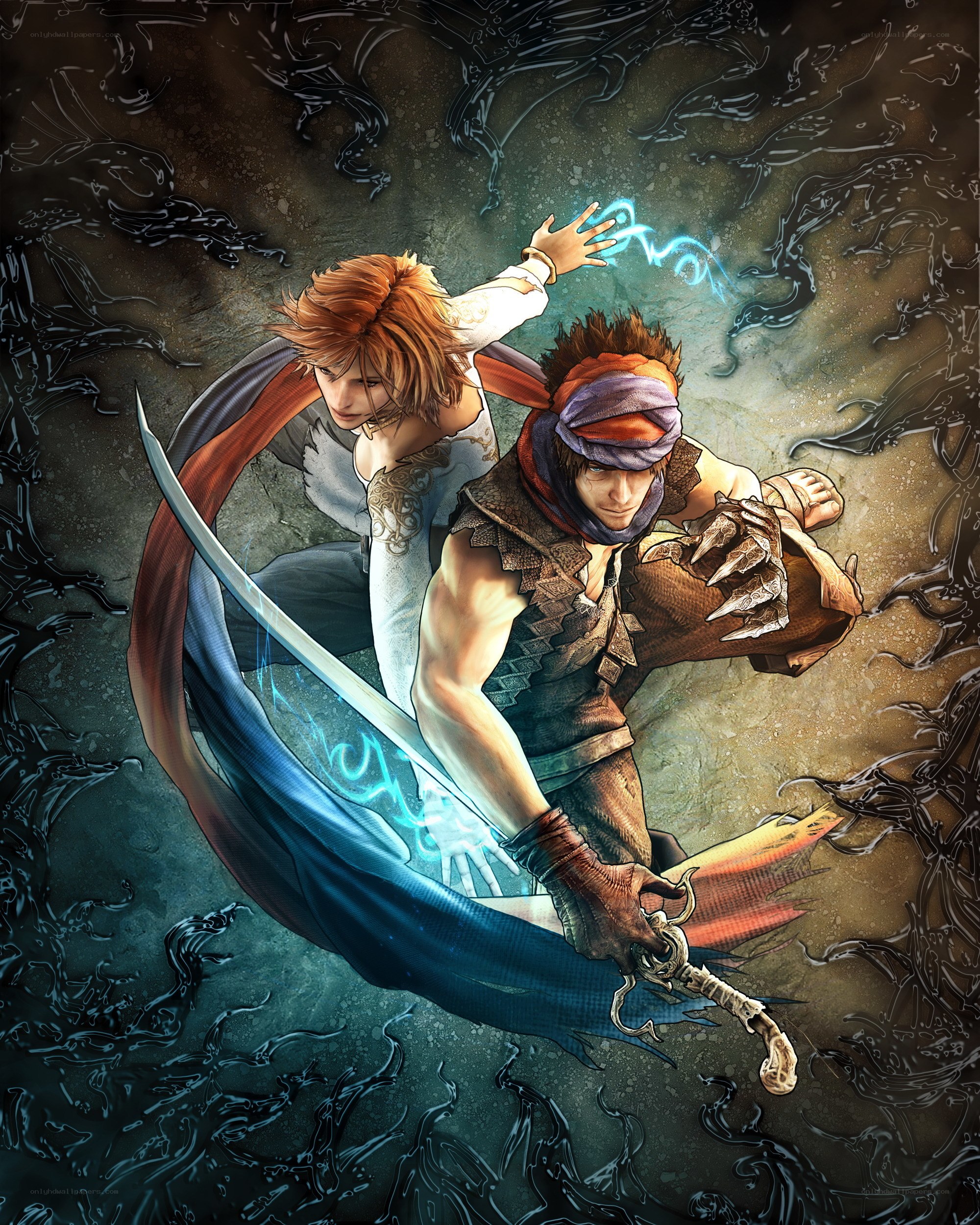 fantasy warriors in battle