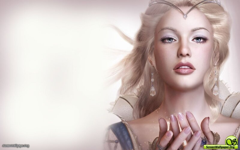 fantasy woman with crown