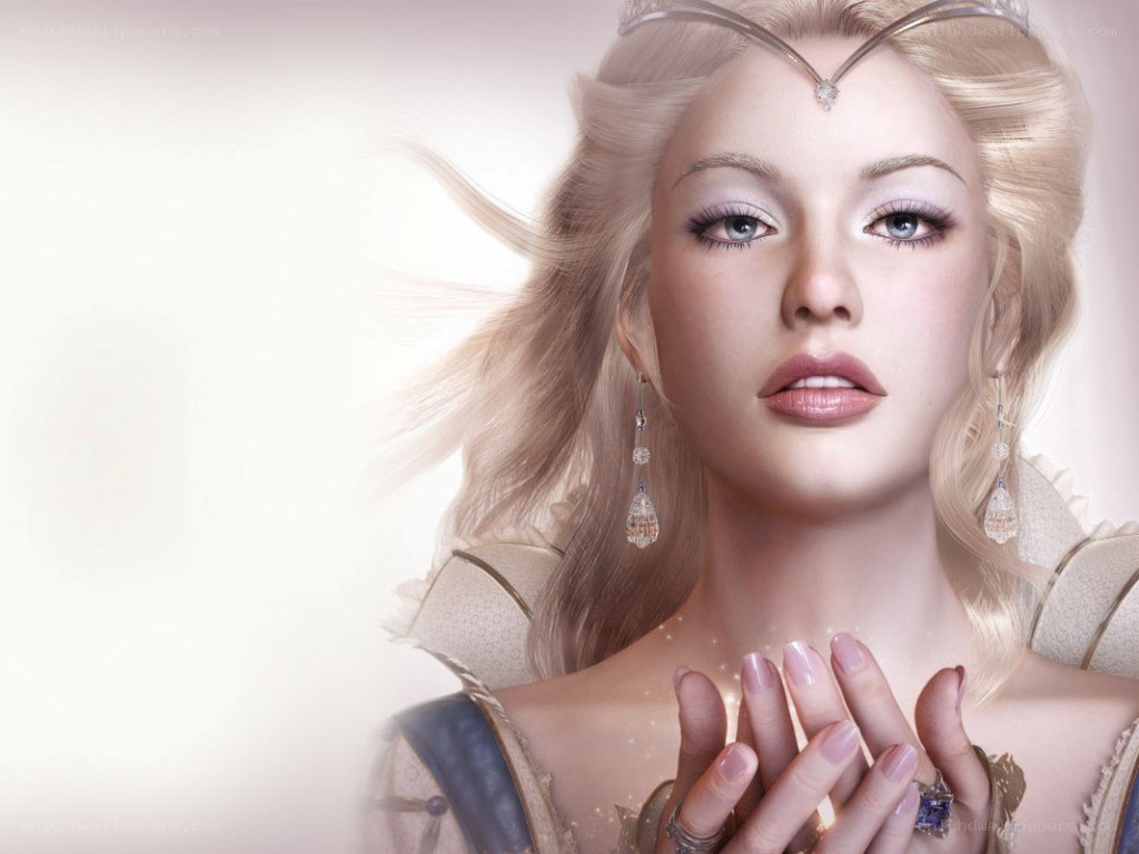 fantasy woman with crown
