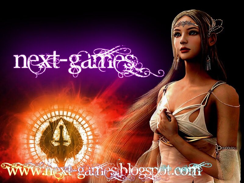 fantasy woman with logo