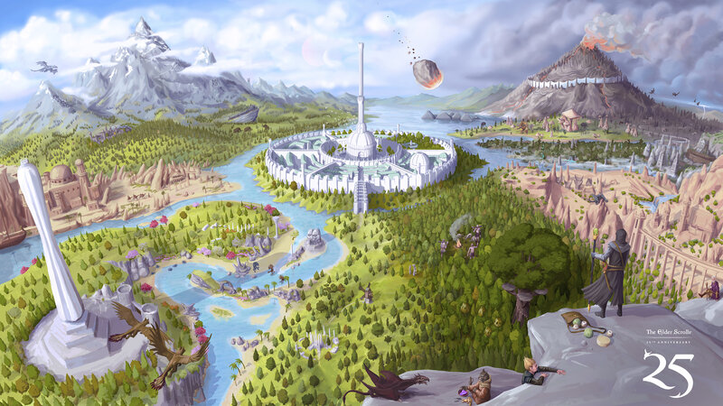 Fantasy World Landscape