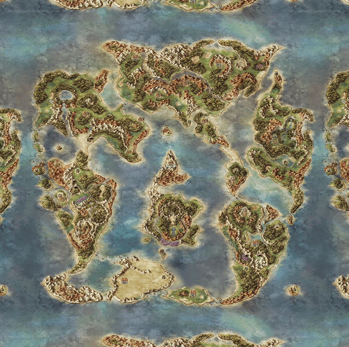 fantasy world map