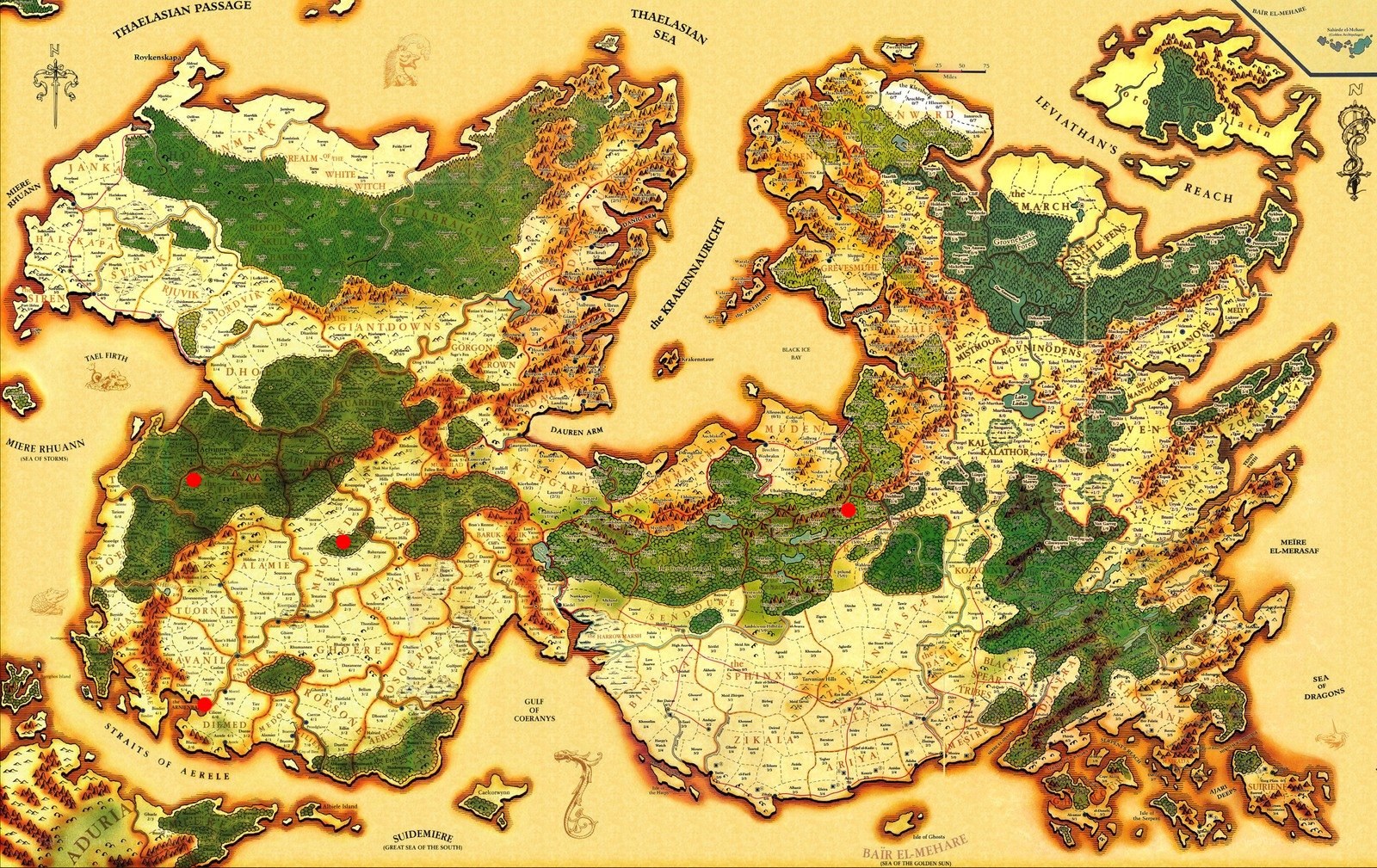 fantasy world map