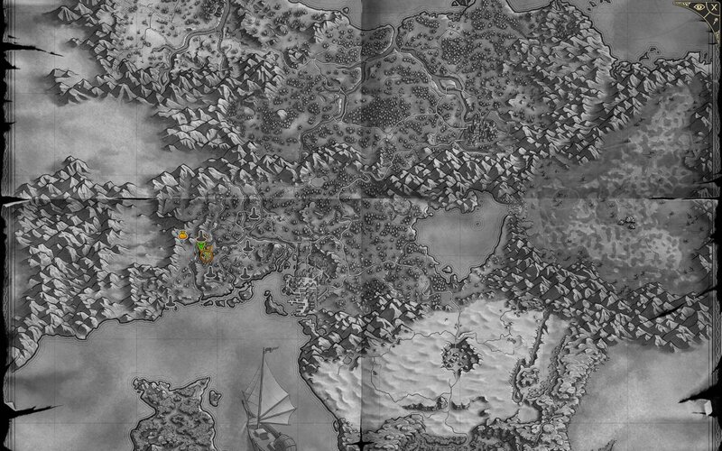 fantasy world map