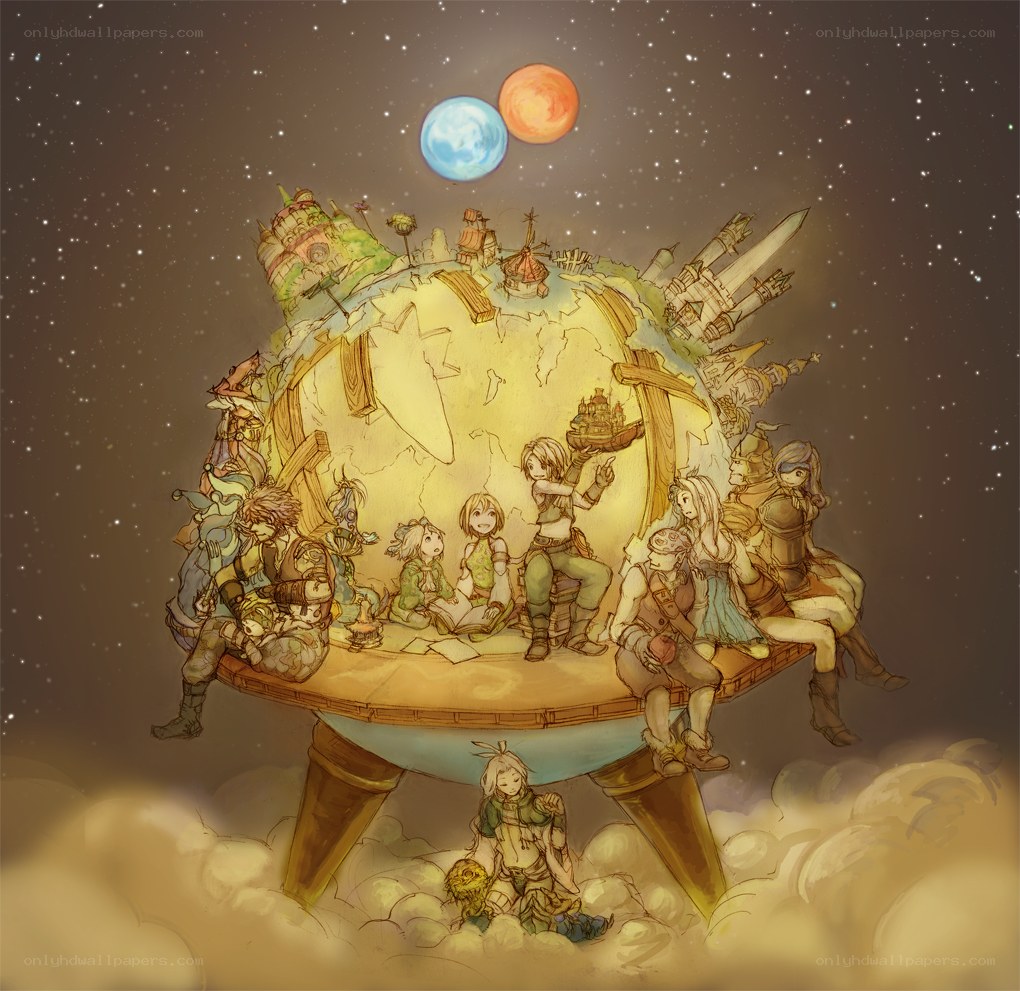 fantasy world of characters