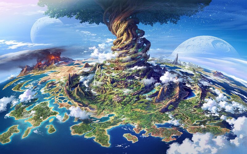 Fantasy World Tree