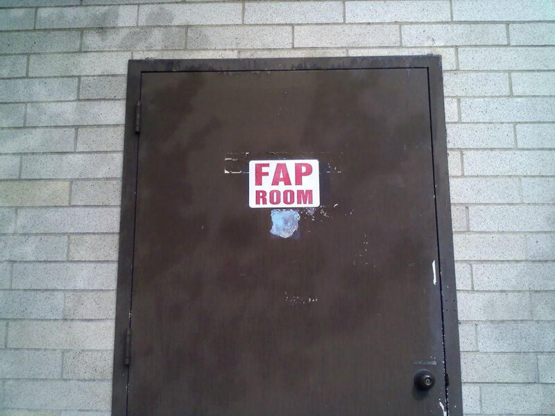 FAP ROOM door sign