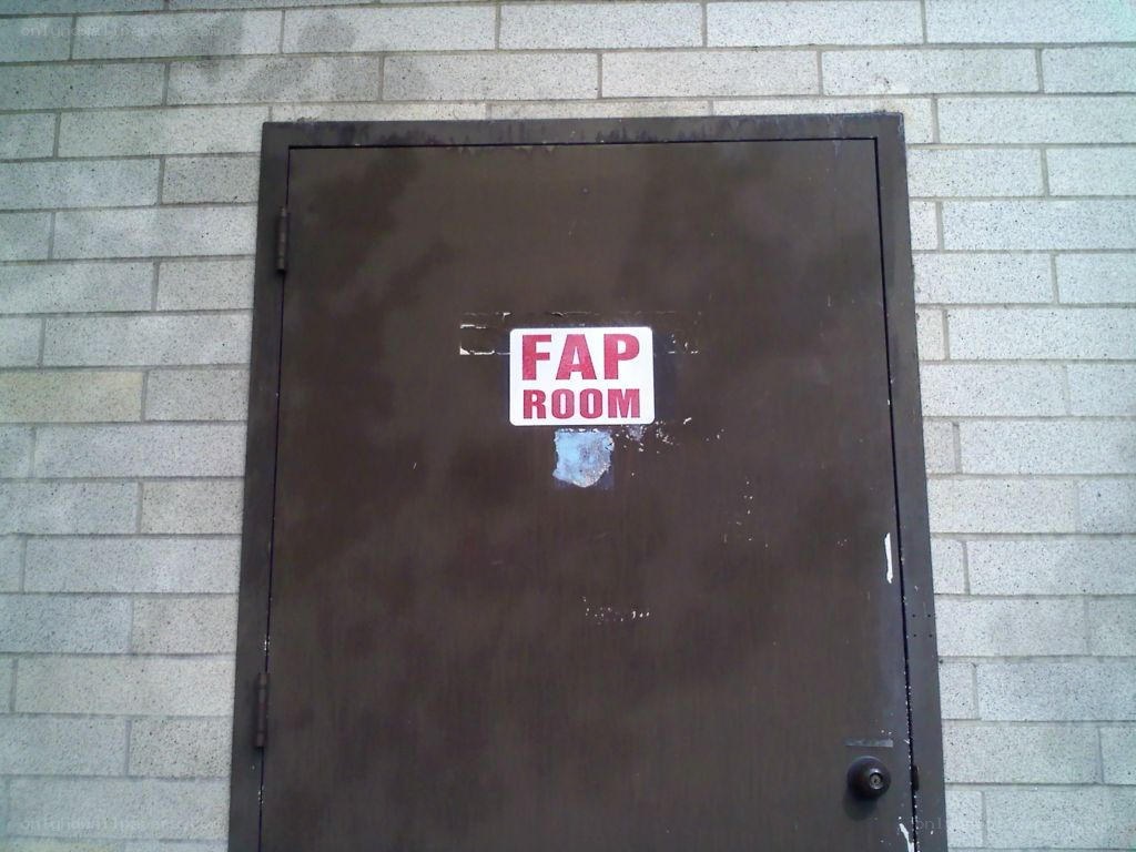 FAP ROOM door sign