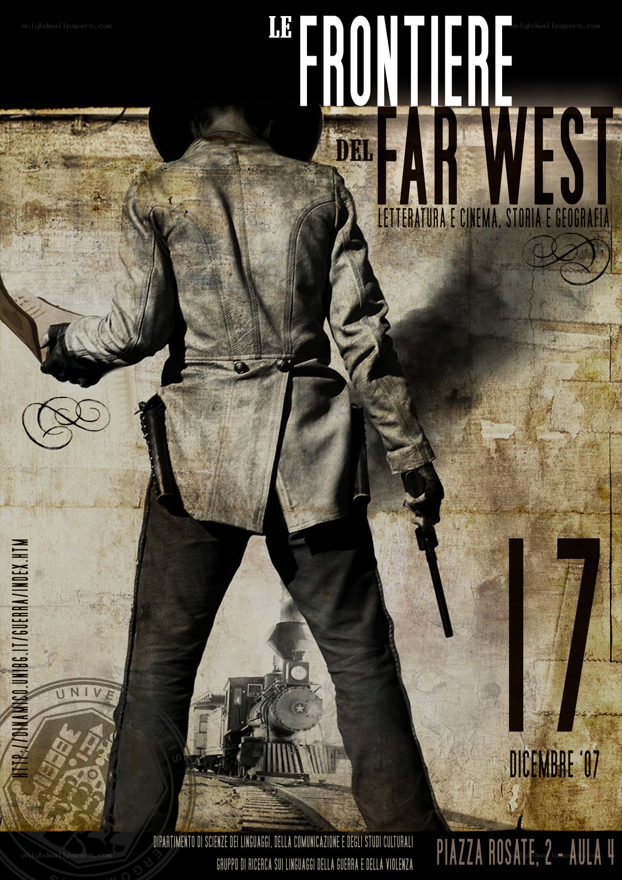 Far West Frontiers event poster