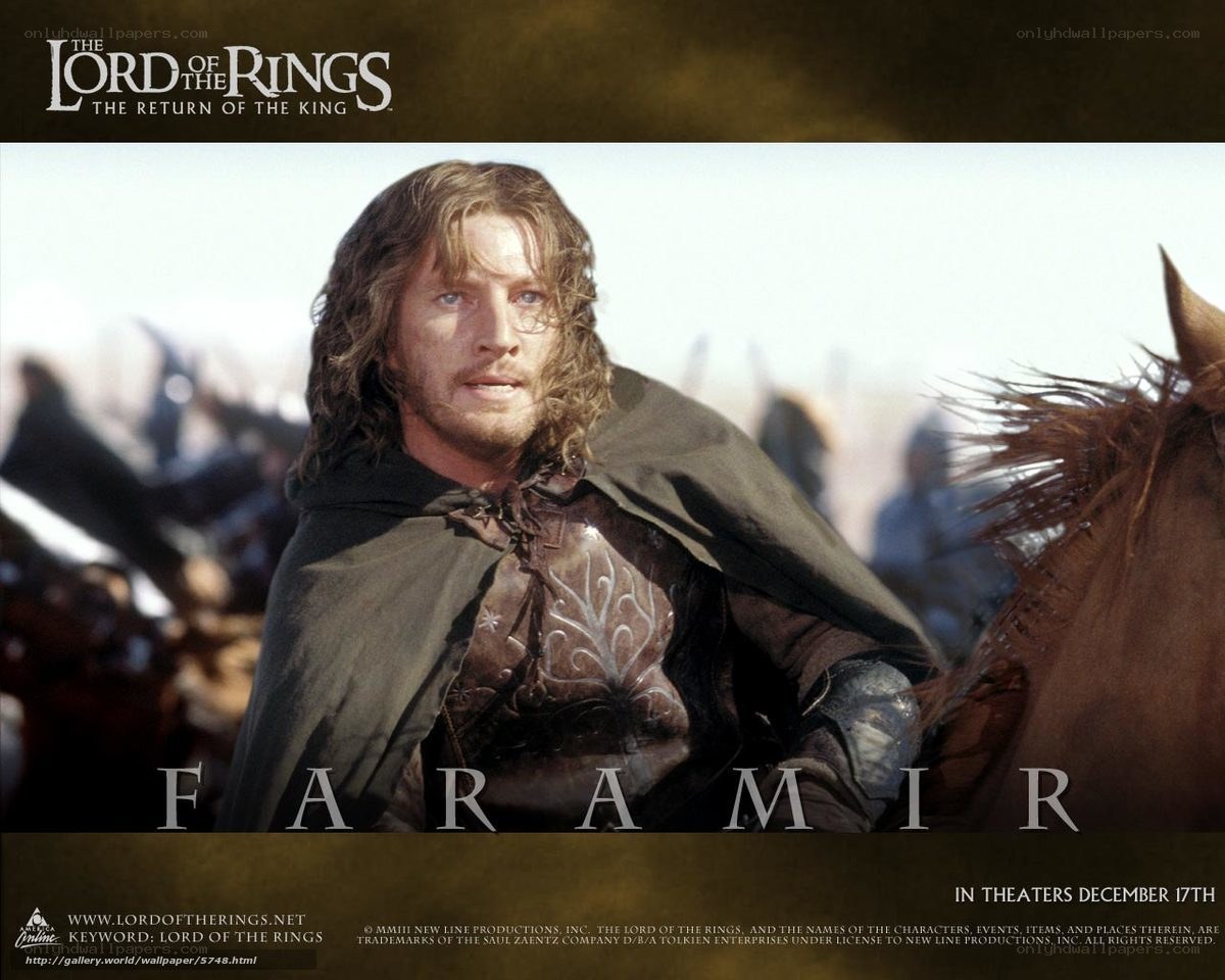 Faramir from Lord of the Rings