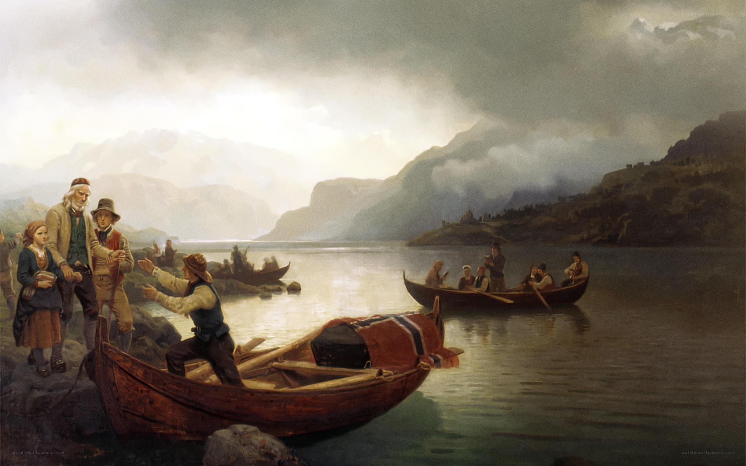 Farewell by the fjord