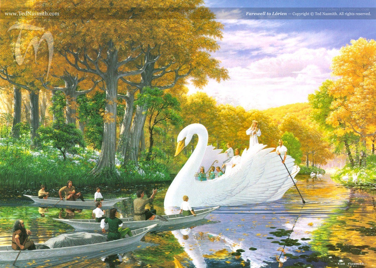 Farewell to Lórien