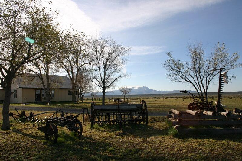 Farm Equipment in Field
