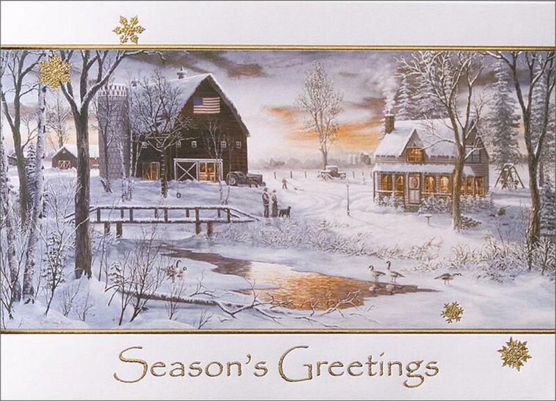 Farm in Winter