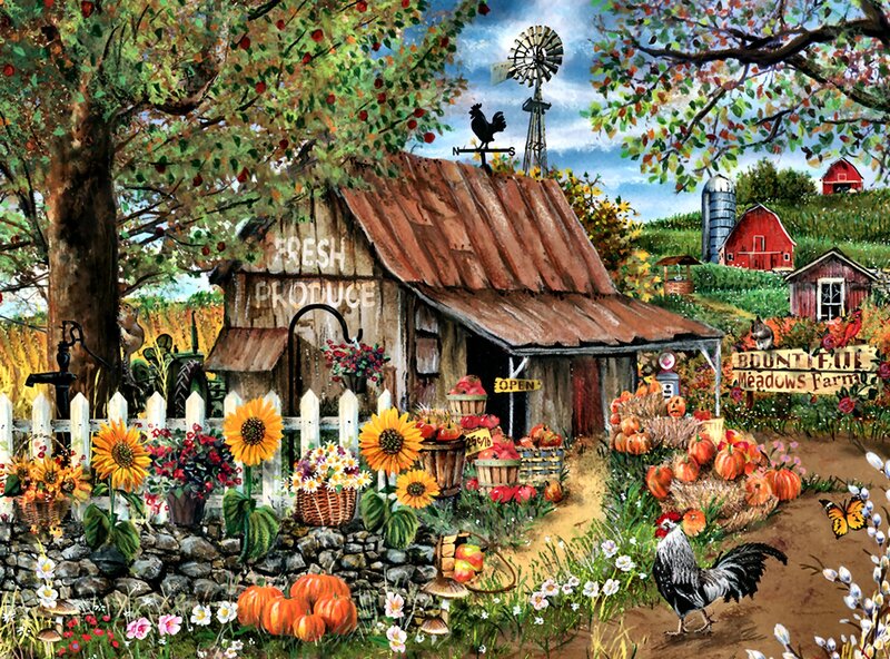 Farm Stand with Produce