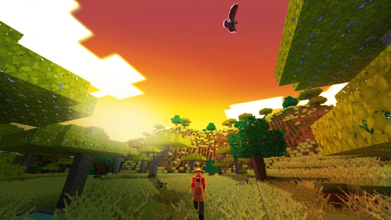 Farmer Character in Field