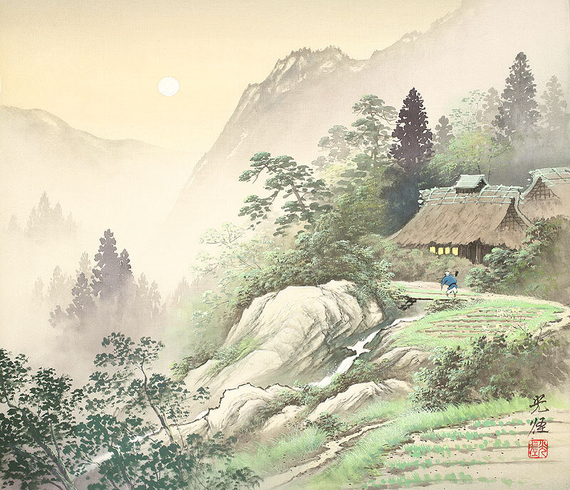 Farmer in Mountain Village