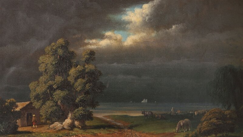 Farmer with Cattle