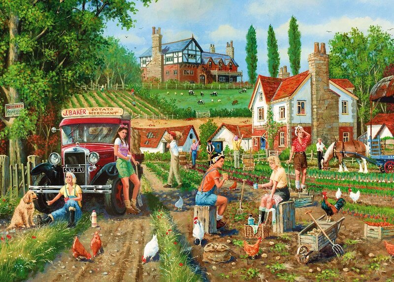 Farmers in Garden