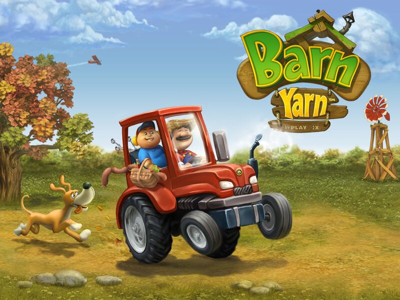 Farmers in Tractor