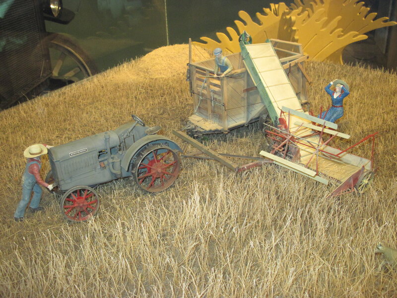 Farmers with Tractor