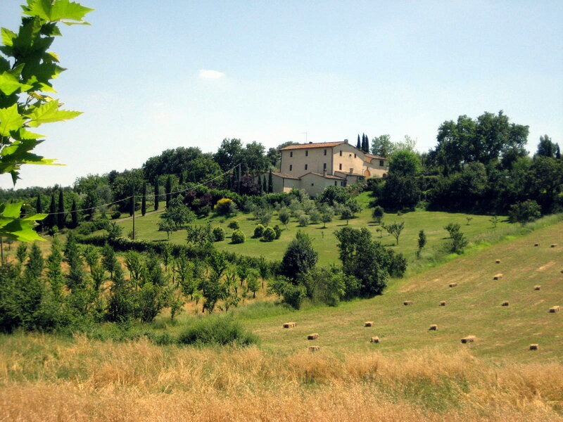 Farmhouse on a Hill
