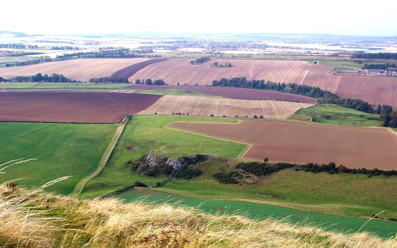 Farmland from Hilltop