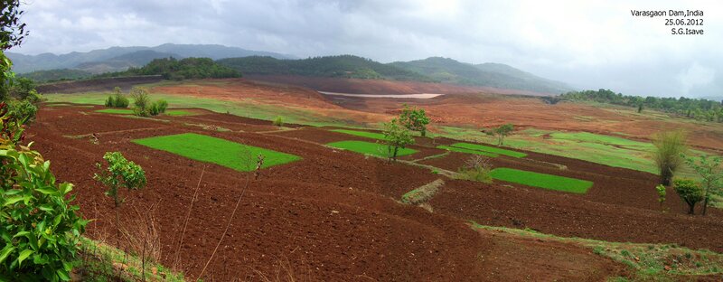 Farmland Near Dam