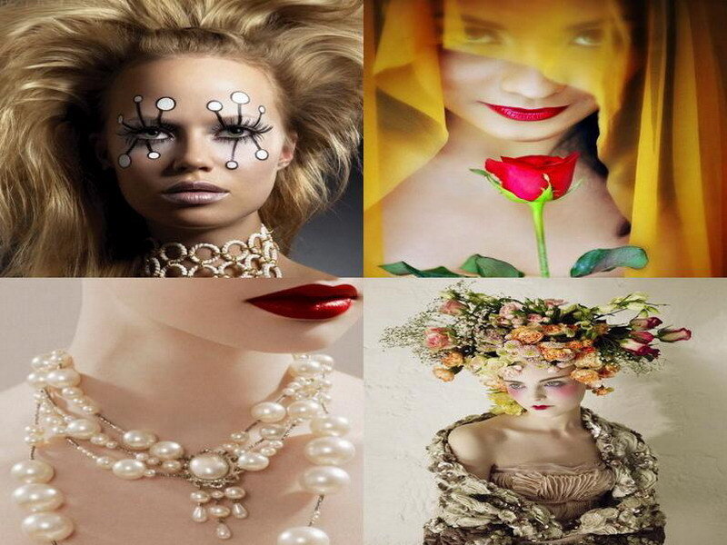 fashion and beauty collage