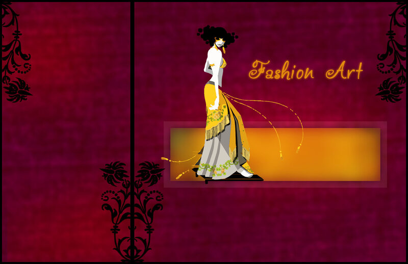Fashion art illustration