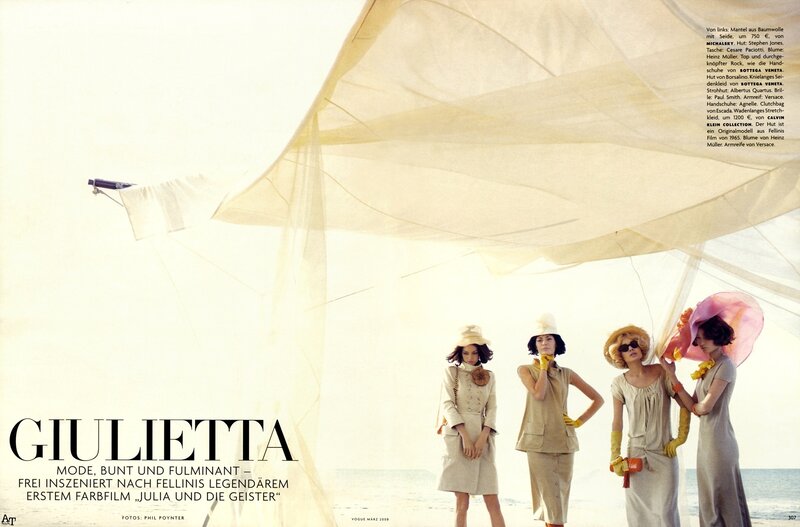 Fashion editorial for Giulietta
