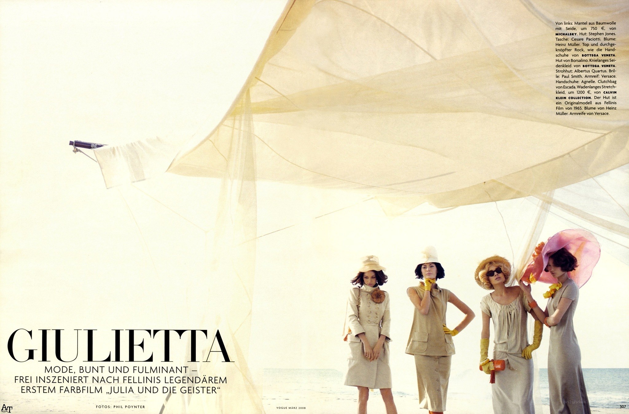 Fashion editorial for Giulietta