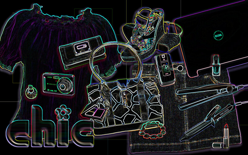 Fashion Items Collage