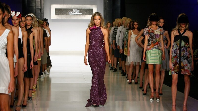 Fashion show runway walk