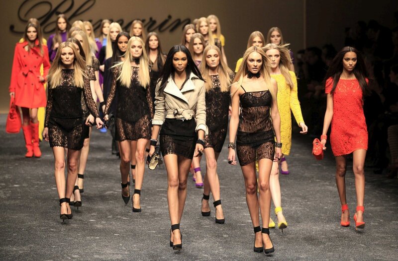 Fashion show runway walk