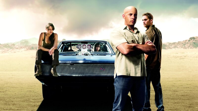 Fast and Furious cast in desert