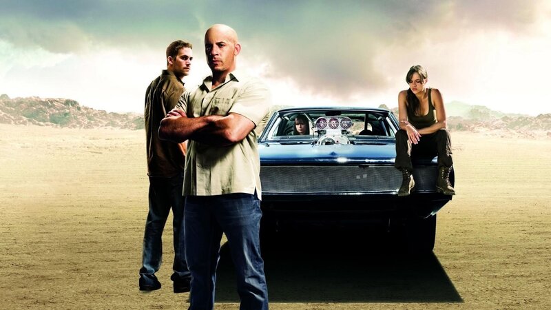 Fast and Furious cast in desert